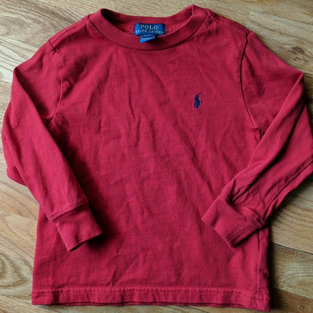 Ralph Lauren Boys long sleeve tee.